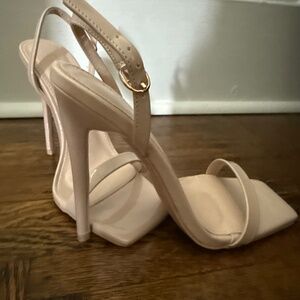 Nude colored stiletto